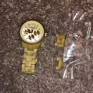 Tortoise Michael Kors Watch